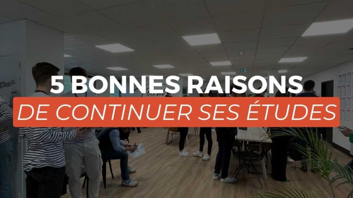 5 bonnes raisons de continuer ses études