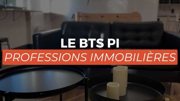 Le BTS PI Professions Immobilières