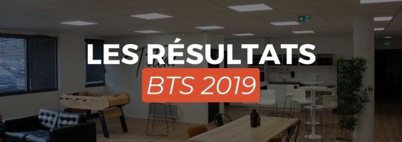 Les résultats BTS  2019