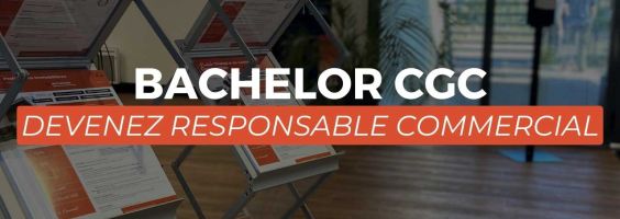 Bachelor CGC - Devenez Responsable Commercial