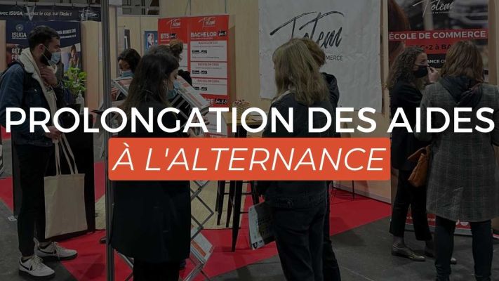 Prolongation des aides à l'alternance