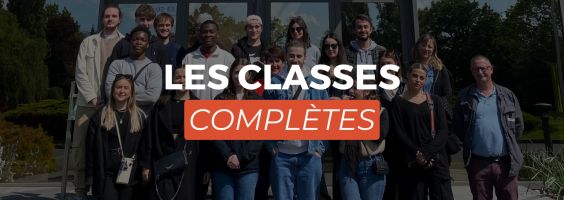 La liste des classes complètes !