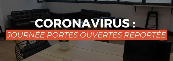 Coronavirus : journée portes ouvertes reportée